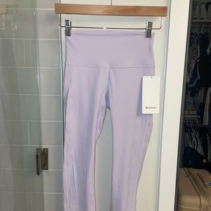 Lululemon lavender leggings size 4.